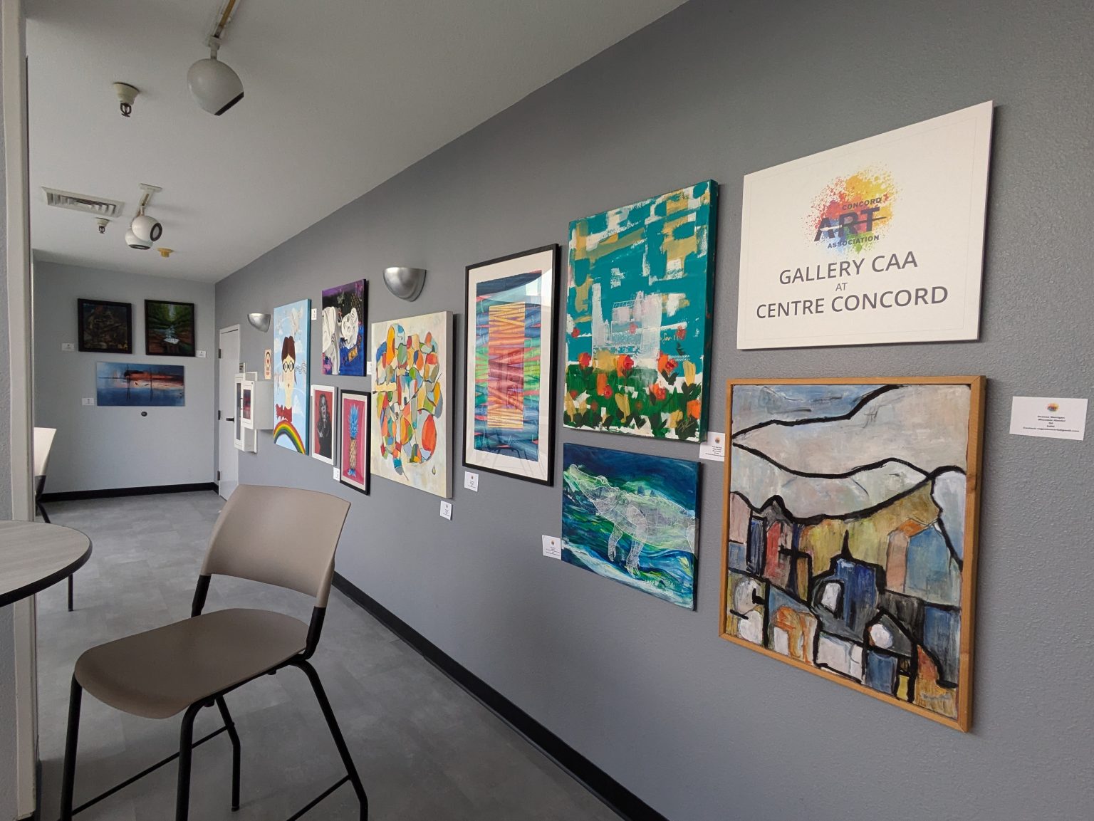 Gallery 6 - CAA Gallery in Centre Concord. Photo by ARTSCCC. 