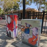 Gallery 7 - Artwork by Susan Pace-Koch part of CAA Utility Box Project. Photo by ARTSCCC.