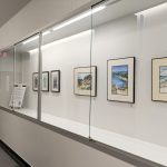Gallery 2 - Artwork by Linda Wilson & Avery Liell-Kok at an Art Passages exhibit at the County Administration Building in Martinez, CA. Photo by ARTSCCC.
