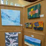 Gallery 2 - Aissa Markey artwork (right) at the Las Juntas~East Bay Artists Guild exhibition. ARTSCCC photo.