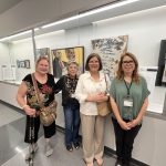 Gallery 2 - Epperson Gallery artists at an Art Passages exhibit reception at the County Administration Building in Martinez, CA. Photo by ARTSCCC.