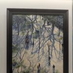Gallery 1 - Artwork by Linda Huffman at an Art Passages Exhibit at the County Administration Building in Martinez, CA. Photo by ARTSCCC.