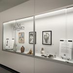 Gallery 2 - Artwork by Lucy Snow, Sarah Lee and Alexis Ramirez of Los Medanos College at an Art Passages exhibit at the County Administration Building in Martinez, CA. Photo by ARTSCCC.