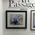 Gallery 1 - Artwork by Nancy Shake at an Art Passages Exhibit at the County Administration Building in Martinez, CA. Photo by ARTSCCC.