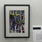 Gallery 1 - Artwork by Sharon Petersen at an Art Passages Exhibit at the County Administration Building in Martinez, CA. Photo by ARTSCCC.