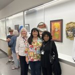 Gallery 1 - Art Build of the Delta Mary Lamb, Rosalinda Grejsen and Julee Richardson at the Art Passages exhibition at the County Administration Building in Martinez. ARTSCCC photo. 