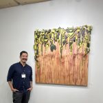 Gallery 3 - Cultural Corridor Project artist Richard Muro Salazar with his 