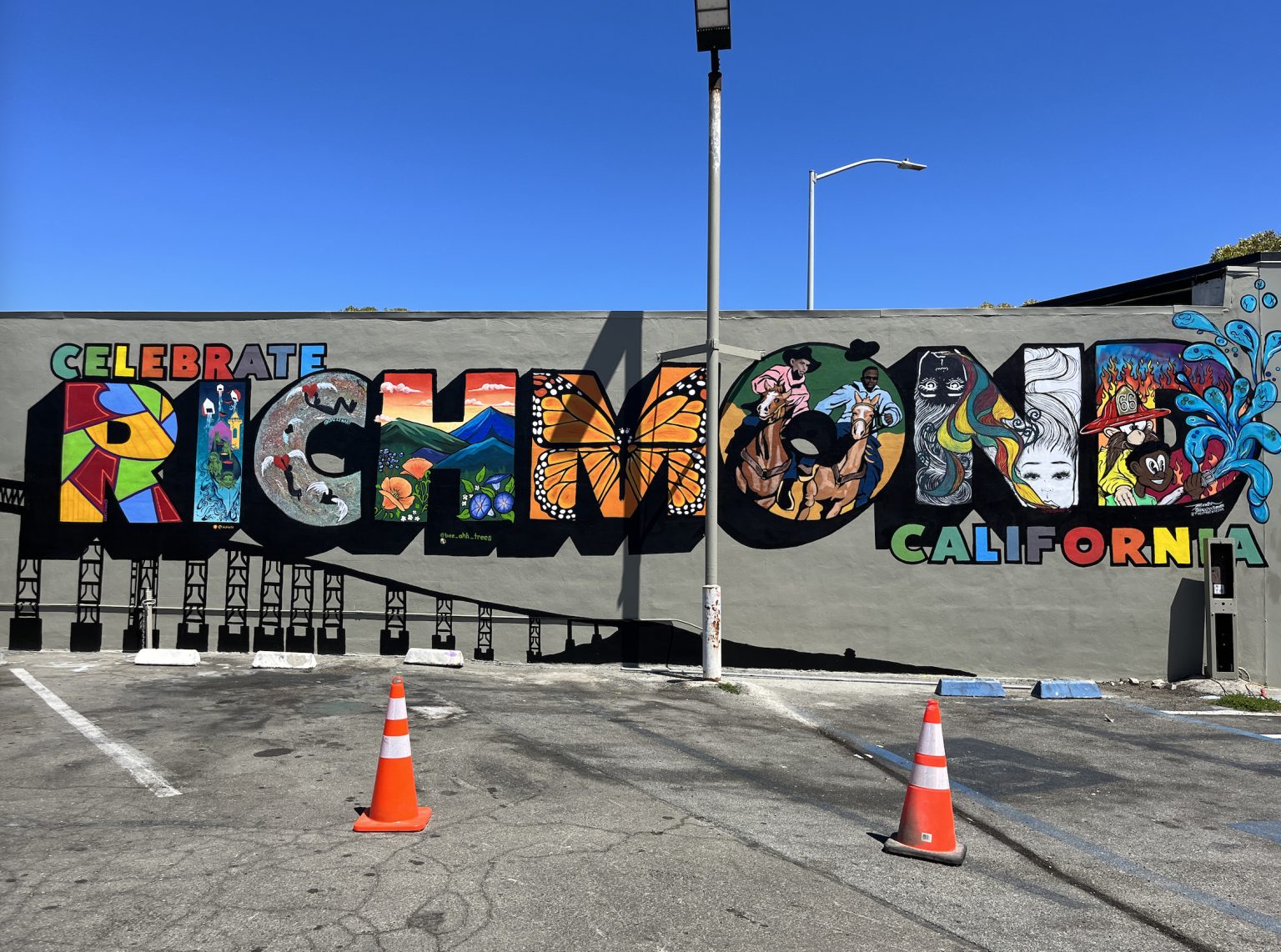 Gallery 1 - 'RICHMOND' mural. ARTSCCC photo.