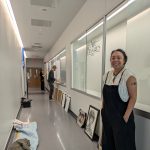 Gallery 4 - Artist and Curator, Irene Bee Kain at Art Passages Installation featuring Art of the African Diaspora.