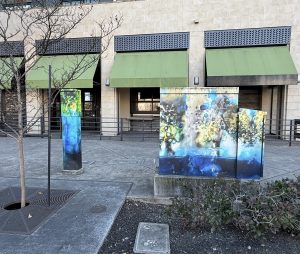 "Refraction" by Liz Hickok. ARTSCCC photo.