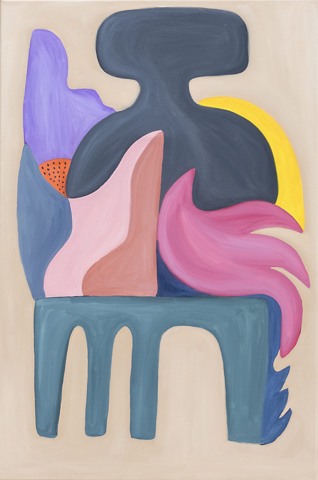 Gallery 1 - Abstract oil on canvas