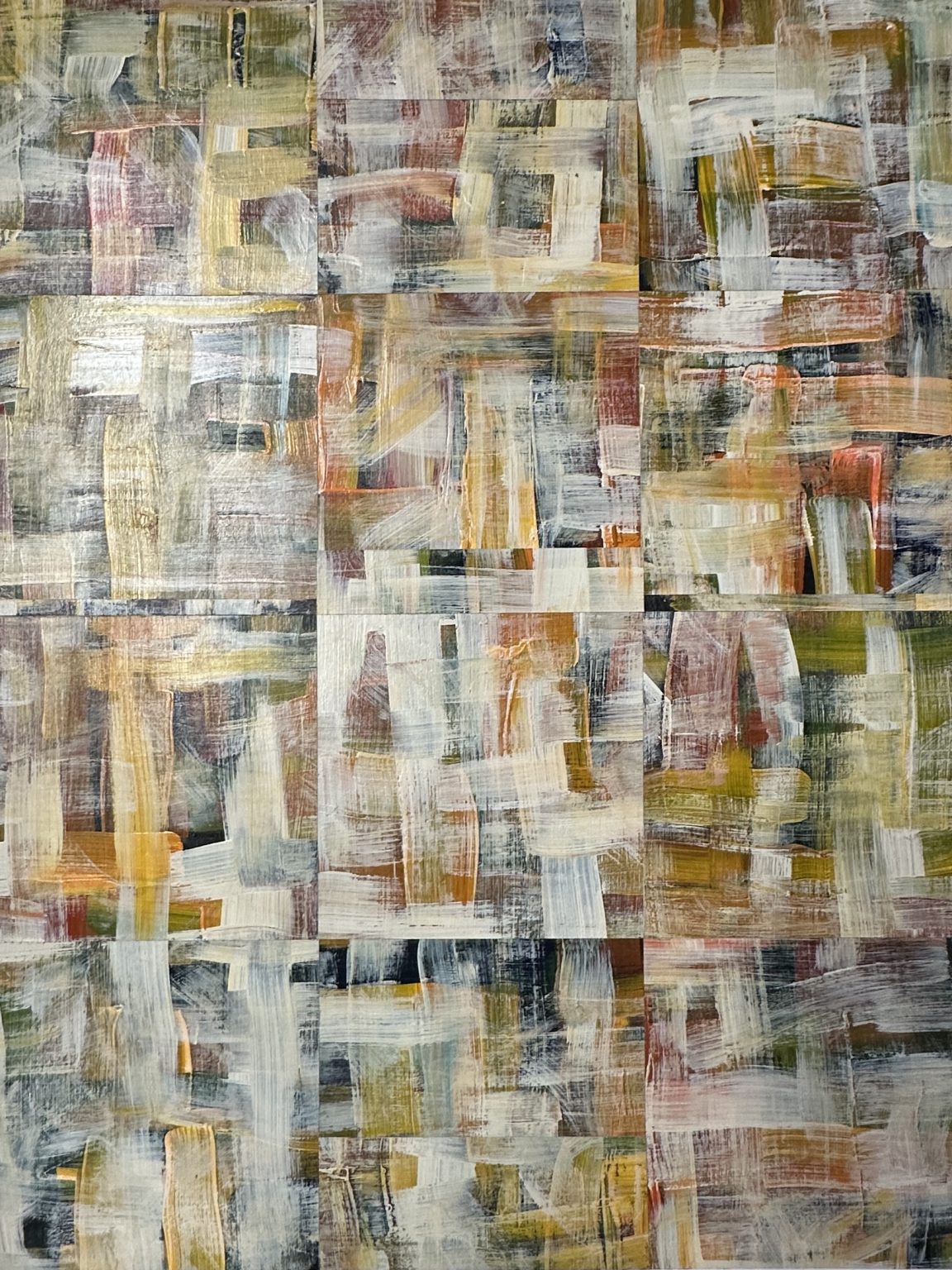 Gallery 1 - Acrylic abstract  painting 15x19 image