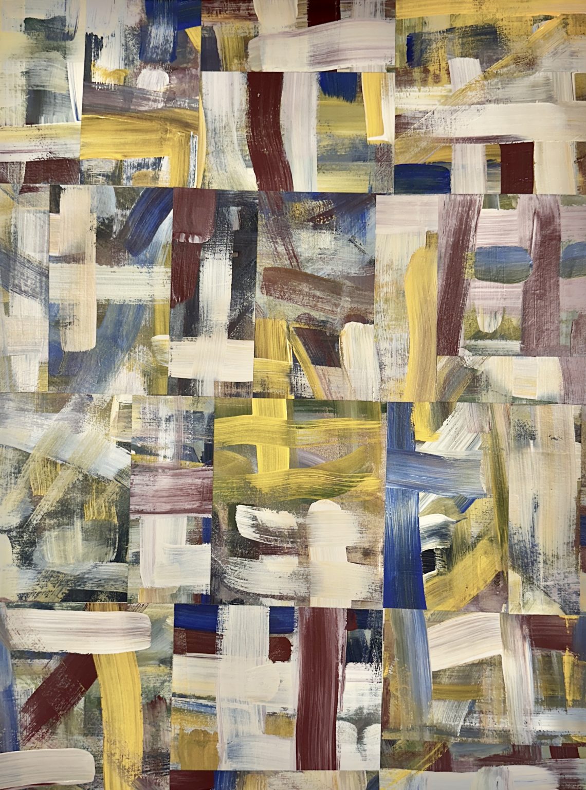 Gallery 2 - Acrylic abstract painting 15x19 image