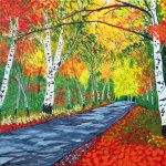 Gallery 3 - Birch Grove by Highway in Autumn