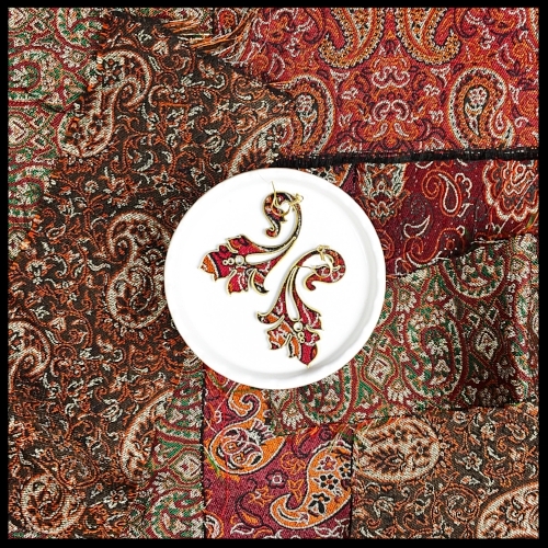Gallery 3 - handmade fabric earring jewelry