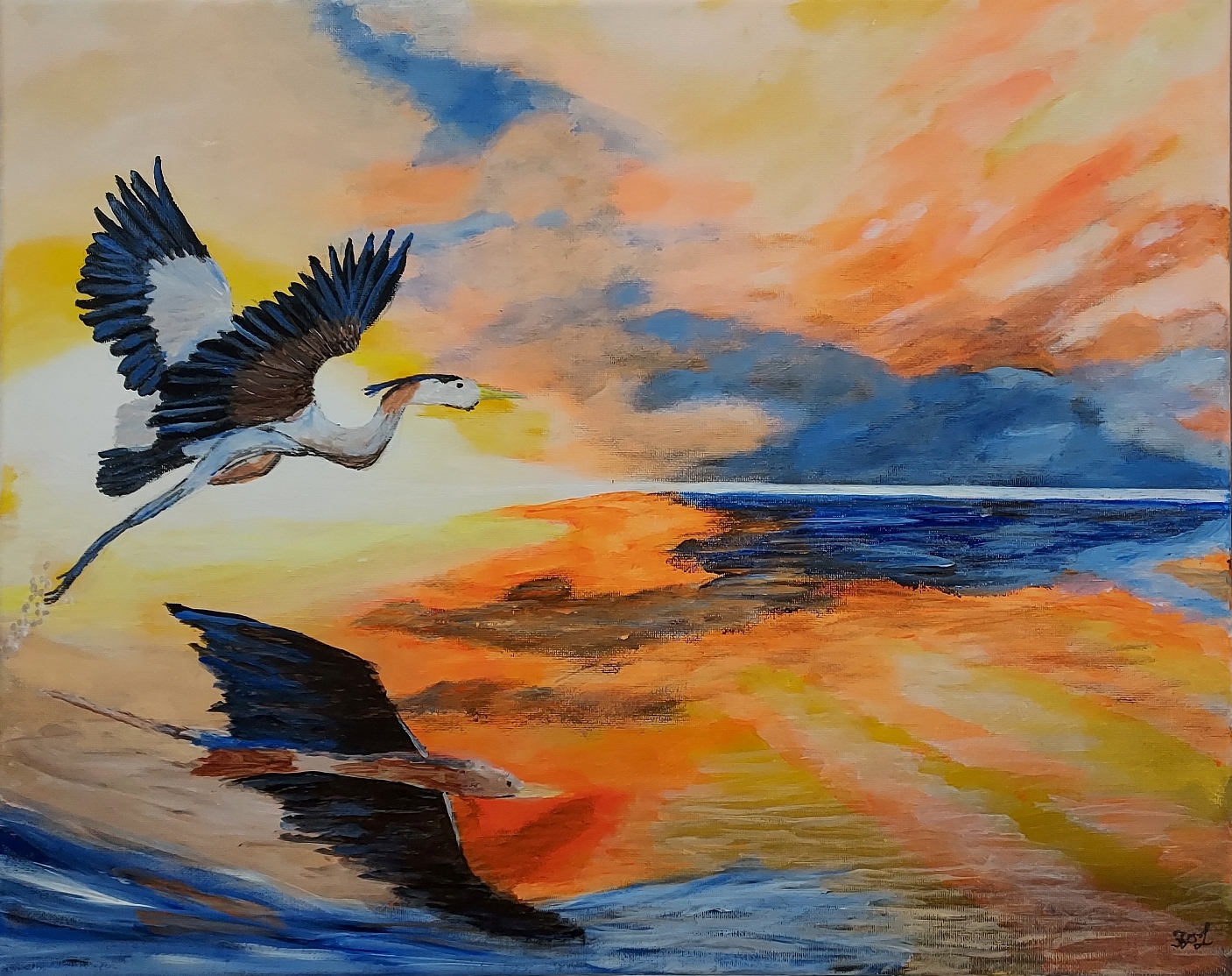 Gallery 7 - Blue Heron Sunset