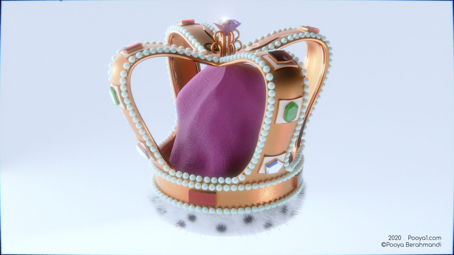 Gallery 2 - 3D model of Crown of king bob in the Animation Despicable me