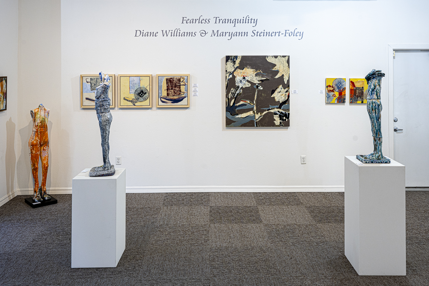 Gallery 1 - An art gallery wall with the title 