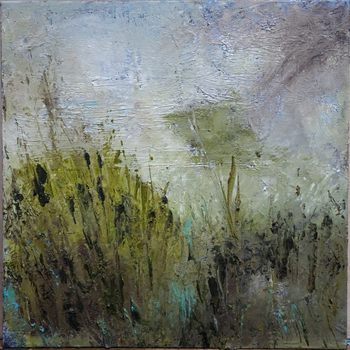 Gallery 3 - A wild tangle of grasses is cast against a somber sky.