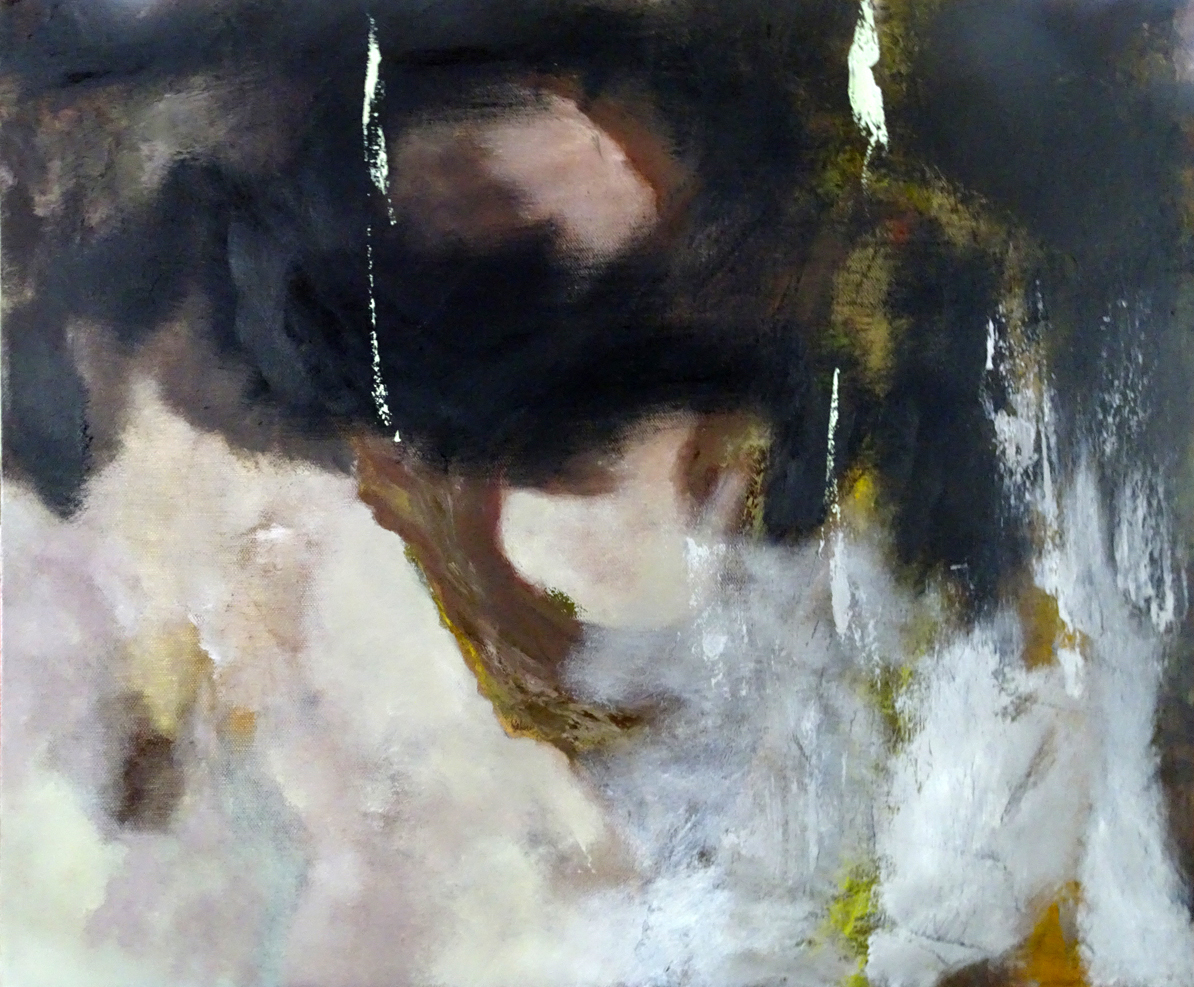 Gallery 6 - Cloud forms and rising spirits in a mournful space.