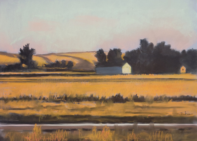 Gallery 8 - Early morning light on a farm