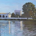 Gallery 9 - Buildings and trees reflecting in a lake in Oakland