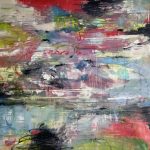 Gallery 1 - Abstract image of my imagined landscape overlooking the Miami coast. 