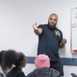 Gallery 1 - Jeremy Phillips leading a “Youth Arts Connection” workshop at the Antioch Library.