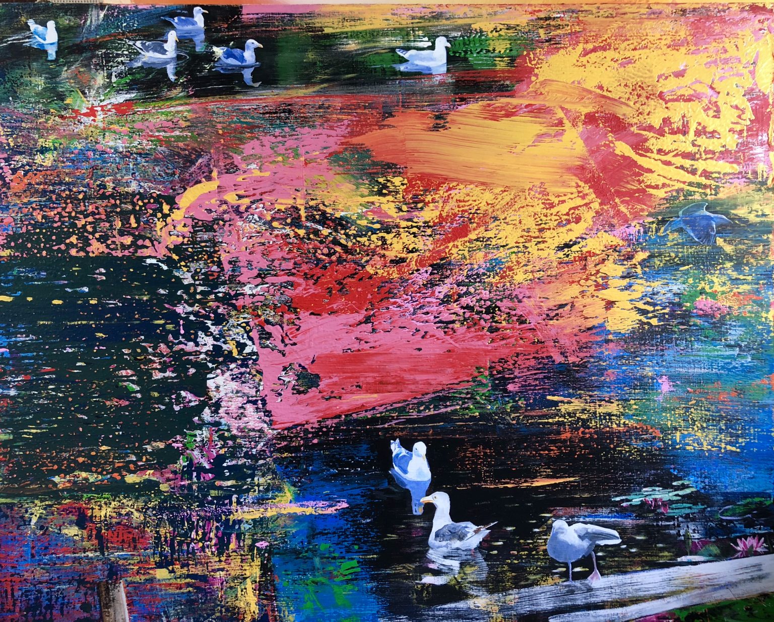 Gallery 3 - Acrylic on Canvas rn60 x 48 inches 