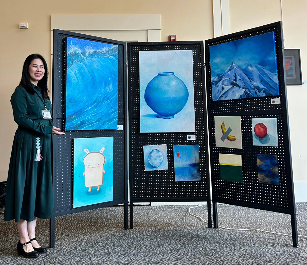 Gallery 4 - Joo Chase artwork. Artist photo.