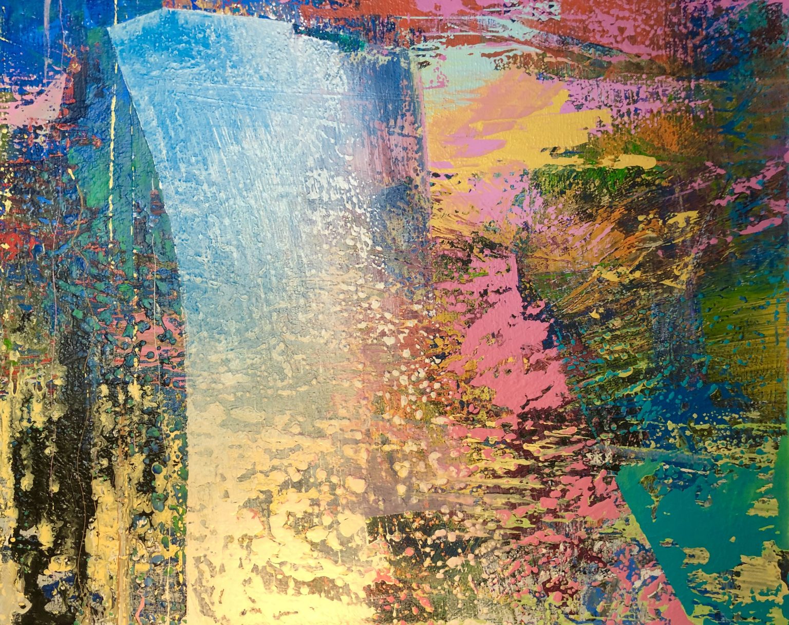 Gallery 5 - Acrylic on canvas rn60 x 48 x 48 inches 