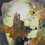 Gallery 5 - Imaginary city in the sky. Green, gold sand yellows.