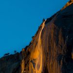 Gallery 8 - Picture of the famed Horsetail Fall in Yosemite NP that is illuminated by natural light.