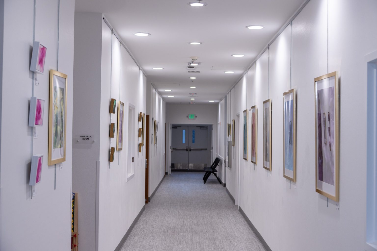 Gallery 6 - solo show hanging artrn