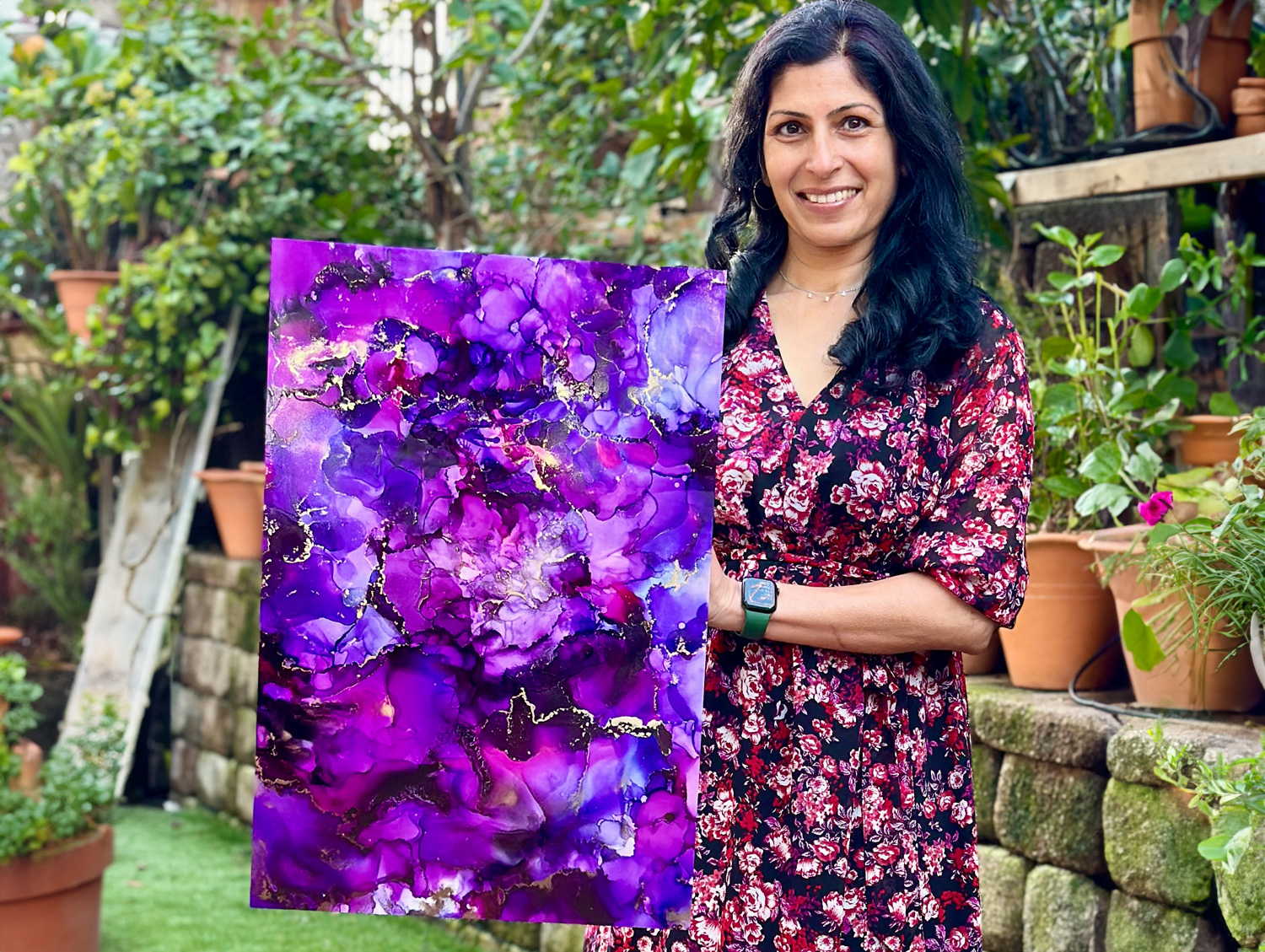 Gallery 10 - Purple flower petals in bloom