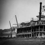 Gallery 1 - A black and white photograph by Stephanie Romanowski capturing the 