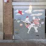 Gallery 2 - People dancing and Animals mural.