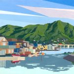 Gallery 4 - Colored pencil painting of Mountain Tamalpais in California.