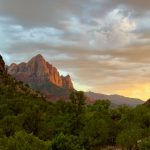 Gallery 1 - Picture of Sunset over The Watchman in Zion National Park
