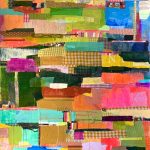 Gallery 7 - Acrylic painting with paper and textile collage