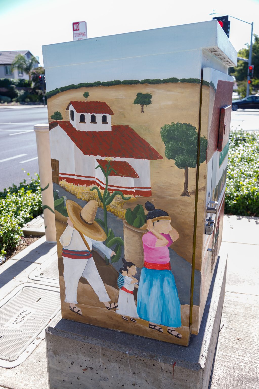 Gallery 2 - Untitled Utility Box (Cornfield and Classroom)